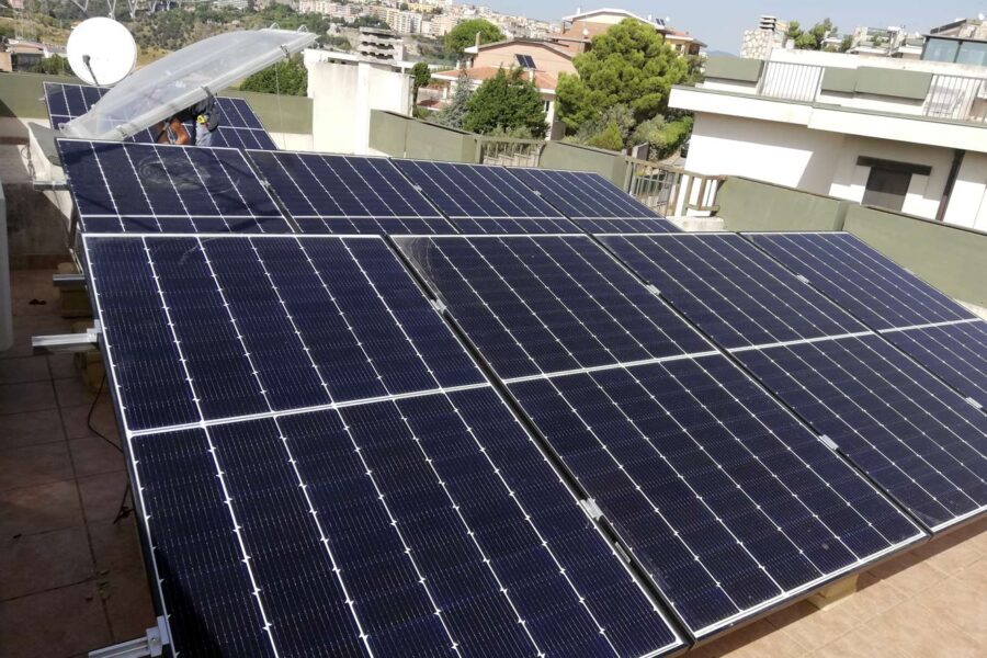 COMI - Lavori svolti con impianti fotovoltaici